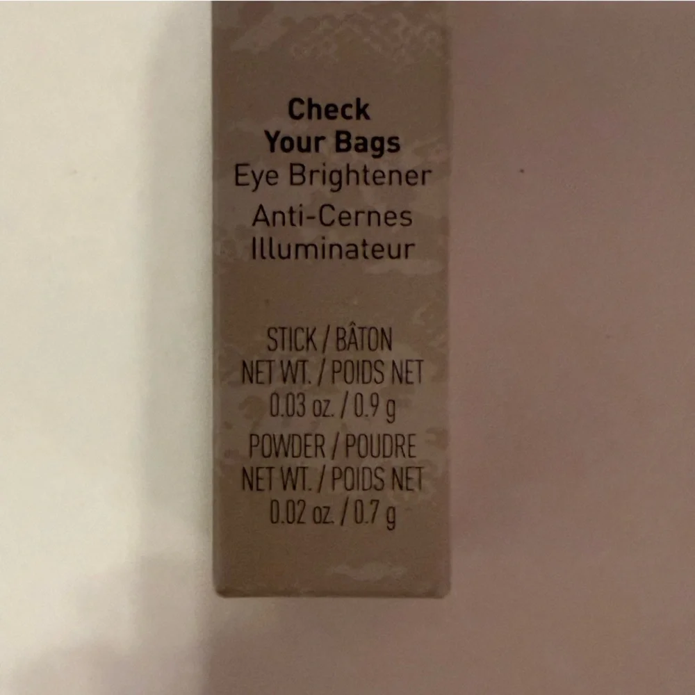 MALLY BEAUTY Check Your Bags Eye Brightener Stick FULL SIZE
